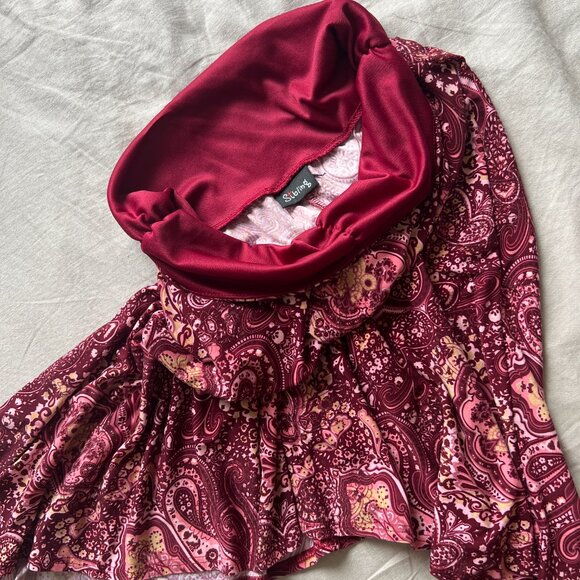 Vintage Y2K Paisley Printed Skirt - Sibling Brand - Picture 1 of 3